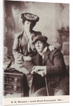 Feodor Chaliapin with his wife Iola, 1903 by Anonymous