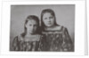 Marina Tsvetaeva with sister Anastasia, 1905 by Anonymous