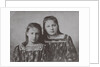 Marina Tsvetaeva with sister Anastasia, 1905 by Anonymous