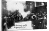 Burning Romanov Coats of Arms in Petrograd. May 1, 1917, 1917 by Anonymous