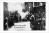 Burning Romanov Coats of Arms in Petrograd. May 1, 1917, 1917 by Anonymous