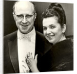Mstislav Rostropovich and Galina Vishnevskaya, 1960s by Anonymous