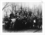 A Group of Red Army Men. Petrograd, 1917 by Anonymous