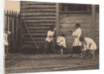 Boys playing Knucklebones, 1860s by Anonymous