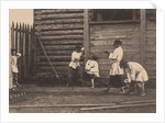 Boys playing Knucklebones, 1860s by Anonymous