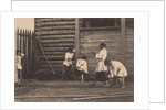 Boys playing Knucklebones, 1860s by Anonymous