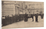 A Russian Bread Line Guarded by the Imperial Police. March 1917, 1917 by Anonymous