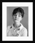 The poet Bella Akhmadulina, 1960s by Anonymous