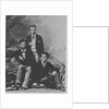 Von Meck Trio. Wladyslaw Pachulski (standing) with Pyotr Danilchenko and Claude Debussy (seated), 1882 by Anonymous
