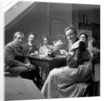 Wassily Kandinsky and Wilhelm Huesgen with the art group "Phalanx", 1902 by Anonymous