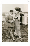 Ida Rubinstein and Gabriele D?Annunzio, c. 1911 by Anonymous