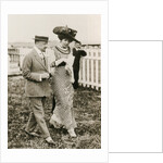Ida Rubinstein and Gabriele D?Annunzio, c. 1911 by Anonymous