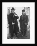 Serge Diaghilev and Léonide Massine, c. 1925 by Anonymous