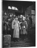 Leon Trotsky with his bodyguards, 1919 by Anonymous