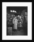 Leon Trotsky with his bodyguards, 1919 by Anonymous