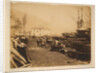 The Ordnance Wharf, Balaklava, 1855 by Anonymous
