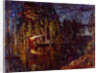Night spear fishing in spring, 1916 by Stanislav Yulianovich Zhukovsky