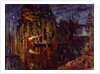 Night spear fishing in spring, 1916 by Stanislav Yulianovich Zhukovsky