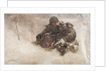 Snowstorm. Children by Nikolai Petrovich Bogdanov-Belsky