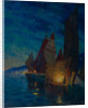 Sails at Night by Alexander Fyodorovich Gaush