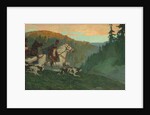Morning Hunt of Grand Prince, 1901 by Nicholas Roerich