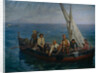 Lenin and the author Maxim Gorky with the Fishermen at the Capri Island, 1946 by Yefim Mikhailovich Tcheptsov