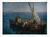 Lenin and the author Maxim Gorky with the Fishermen at the Capri Island, 1946 by Yefim Mikhailovich Tcheptsov