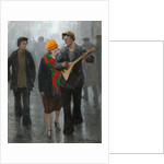 A Young Couple, 1920s by Ivan Alexeyevich Vladimirov