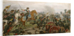 The Battle of Poltava by Ivan Alexeyevich Vladimirov