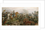 The Battle of Poltava by Ivan Alexeyevich Vladimirov