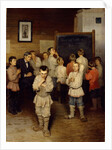 Mental calculation at primary school, 1895 by Nikolai Petrovich Bogdanov-Belsky