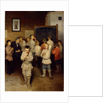 Mental calculation at primary school, 1895 by Nikolai Petrovich Bogdanov-Belsky