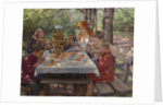 The Teachers Guests by Nikolai Petrovich Bogdanov-Belsky