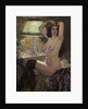 By the Green Lamp by Nikolai Petrovich Bogdanov-Belsky