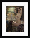 By the Green Lamp by Nikolai Petrovich Bogdanov-Belsky