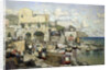 View of the Capri Island by Konstantin Ivanovich Gorbatov