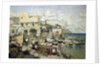 View of the Capri Island by Konstantin Ivanovich Gorbatov