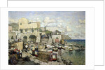View of the Capri Island by Konstantin Ivanovich Gorbatov
