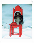 Red chair, 1995 by David Khaikin