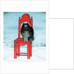 Red chair, 1995 by David Khaikin