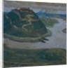 Gorodishche (Old slavic fortified settlement) by Nicholas Roerich