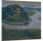 Gorodishche (Old slavic fortified settlement) by Nicholas Roerich