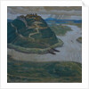 Gorodishche (Old slavic fortified settlement) by Nicholas Roerich