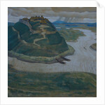 Gorodishche (Old slavic fortified settlement) by Nicholas Roerich