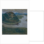 Gorodishche (Old slavic fortified settlement) by Nicholas Roerich