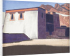 Sharugon Monastery, Tibet, 1928 by Nicholas Roerich