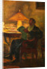 Leo Tolstoy with a newspaper, 1901 by Leonid Osipovich Pasternak