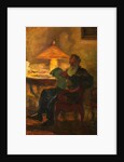 Leo Tolstoy with a newspaper, 1901 by Leonid Osipovich Pasternak