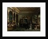 Coffee House in Tophane, Second Half of the 19th cen by Megerdich Jivanian