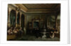 Coffee House in Tophane, Second Half of the 19th cen by Megerdich Jivanian